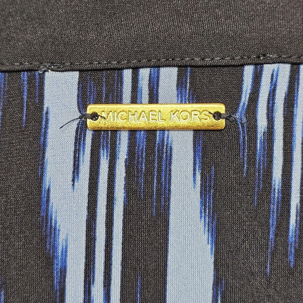 Michael Kors Dress Womens Medium Ikat Print Tunic Long‎ Sleeve Polyester